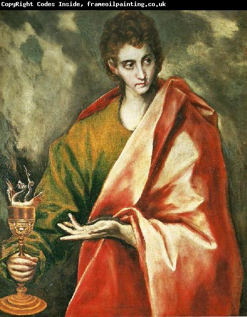 El Greco st john the evangelist